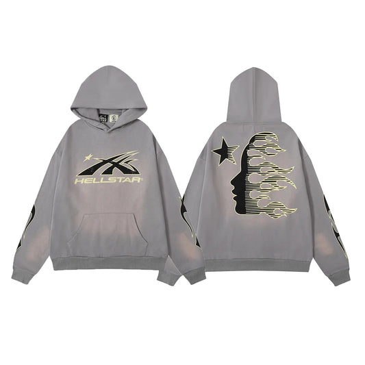 Hellstar Studios Grey Hoodie