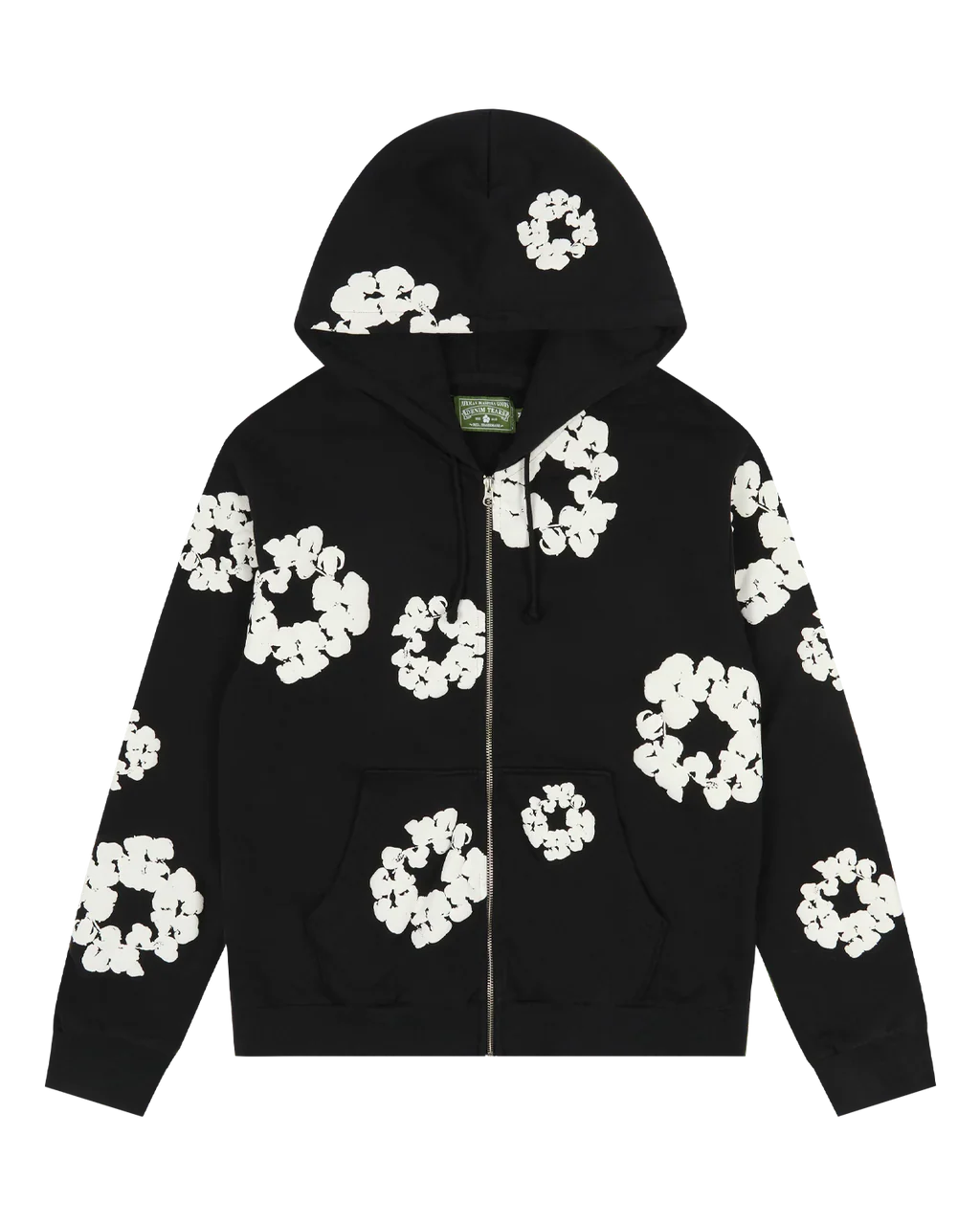 Denim Tears Cotton Wreath Zip Hoodie