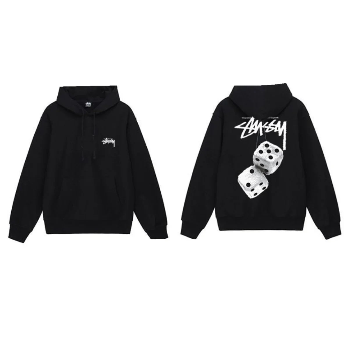 Stussy Fuzzy Dice Hoodie